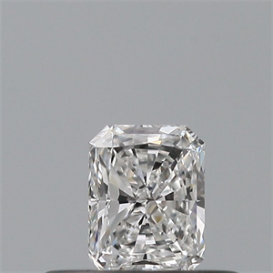 Foto Diamante Natural 0.25 quilates, Radiante , Color F, claridad VVS1 y certificado GIA de