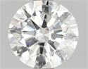 Natural Diamond 1.30 Carats, Round with Excellent Cut, G Color, SI2 Clarity and Certified by IGI