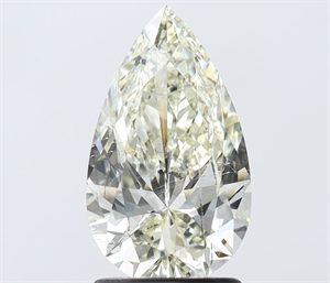 Picture of Natural Diamond 1.58 Carats, Pear with  Cut, K Color, SI2 Clarity and Certified by IGI