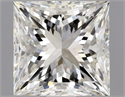 Natural Diamond 1.50 Carats, Princess with  Cut, J Color, VVS2 Clarity and Certified by GIA