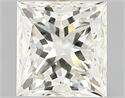 Natural Diamond 1.01 Carats, Princess with  Cut, L Color, VVS1 Clarity and Certified by GIA
