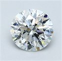 Diamante Natural 1.29 quilates, Redondo , Color G, claridad VS2 y certificado GIA