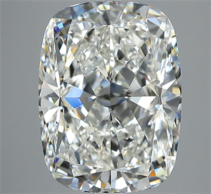 Picture of Natural Diamond 5.03 Carats, Cushion with  Cut, H Color, VVS1 Clarity and Certified by GIA