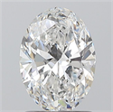 Natural Diamond 1.20 Carats, Oval with  Cut, E Color, VS2 Clarity and Certified by GIA