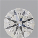 Natural Diamond 0.76 Carats, Round with Excellent Cut, H Color, I1 Clarity and Certified by GIA