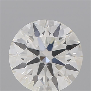 Picture of Natural Diamond 0.76 Carats, Round with Excellent Cut, H Color, I1 Clarity and Certified by GIA
