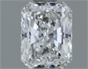 Diamante Natural 0.51 quilates, Radiante , Color E, claridad VVS2 y certificado GIA