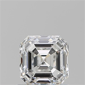 Picture of Natural Diamond 1.01 Carats, Asscher with  Cut, F Color, VS2 Clarity and Certified by GIA
