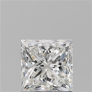 Picture of Natural Diamond 1.50 Carats, Princess with  Cut, H Color, VVS2 Clarity and Certified by GIA
