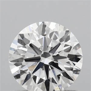 Picture of Lab Grown Diamond 0.71 Carats, Round with Ideal Cut, D Color, VVS2 Clarity and Certified by IGI