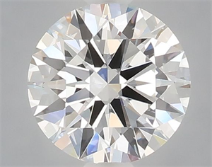 Picture of Lab Grown Diamond 1.07 Carats, Round with Ideal Cut, E Color, VVS2 Clarity and Certified by IGI