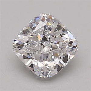 Picture of Lab Grown Diamond 0.94 Carats, Cushion with  Cut, D Color, VVS2 Clarity and Certified by IGI
