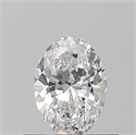 Diamante Natural 0.50 quilates, Ovalado , Color D, claridad VS1 y certificado GIA