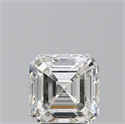 Natural Diamond 3.01 Carats, Asscher with  Cut, I Color, VVS1 Clarity and Certified by GIA