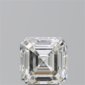 Picture of Natural Diamond 3.01 Carats, Asscher with  Cut, I Color, VVS1 Clarity and Certified by GIA