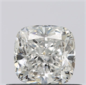 Natural Diamond 0.61 Carats, Cushion with  Cut, D Color, VS1 Clarity and Certified by GIA