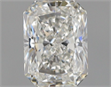 Natural Diamond 0.72 Carats, Radiant with  Cut, H Color, VVS1 Clarity and Certified by GIA