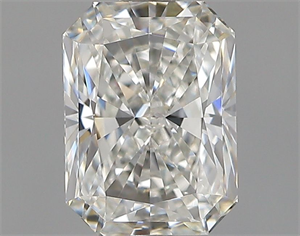 Picture of Natural Diamond 0.72 Carats, Radiant with  Cut, H Color, VVS1 Clarity and Certified by GIA