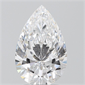Diamante Natural 2.01 quilates, De pera , Color D, claridad VVS1 y certificado GIA