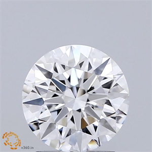 Picture of Lab Grown Diamond 1.52 Carats, Round with Ideal Cut, E Color, VVS2 Clarity and Certified by IGI