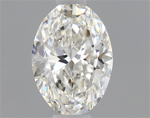 Picture of Natural Diamond 0.52 Carats, Oval with  Cut, H Color, VVS1 Clarity and Certified by GIA