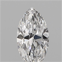 Diamante Natural 0.11 quilates, marqués , Color D, claridad VVS1 y certificado IGI