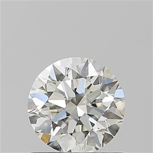 Picture of Natural Diamond 0.80 Carats, Round with Excellent Cut, J Color, VVS1 Clarity and Certified by GIA