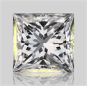 Diamante Natural 0.71 quilates, Princesa , Color F, claridad VS2 y certificado GIA