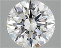 Lab Grown Diamond 2.52 Carats, Round with Ideal Cut, E Color, VVS2 Clarity and Certified by IGI