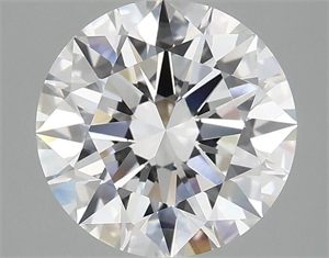 Picture of Lab Grown Diamond 2.52 Carats, Round with Ideal Cut, E Color, VVS2 Clarity and Certified by IGI