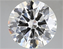 Lab Grown Diamond 7.02 Carats, Round with Excellent Cut, E Color, VVS2 Clarity and Certified by IGI