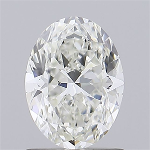 Picture of Natural Diamond 1.01 Carats, Oval with  Cut, I Color, VS1 Clarity and Certified by GIA