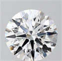 Lab Grown Diamond 3.07 Carats, Round with Ideal Cut, D Color, VVS2 Clarity and Certified by IGI