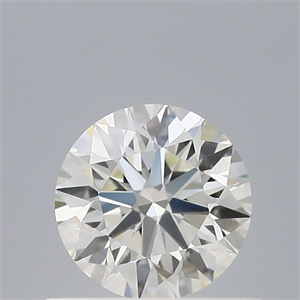 Picture of Natural Diamond 0.45 Carats, Round with Excellent Cut, H Color, VVS1 Clarity and Certified by IGI