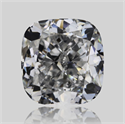 Natural Diamond 0.69 Carats, Cushion with  Cut, D Color, VVS2 Clarity and Certified by GIA