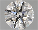 Natural Diamond 0.90 Carats, Round with Excellent Cut, J Color, VVS1 Clarity and Certified by GIA