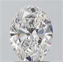 Diamante Natural 1.20 quilates, Ovalado , Color F, claridad SI2 y certificado GIA