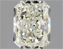 Natural Diamond 1.01 Carats, Radiant with  Cut, K Color, VS2 Clarity and Certified by GIA