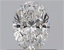 Diamante Natural 0.41 quilates, Ovalado , Color D, claridad VVS2 y certificado GIA