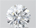 Lab Grown Diamond 1.30 Carats, Round with Ideal Cut, F Color, VVS1 Clarity and Certified by IGI
