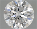 Natural Diamond 0.70 Carats, Round with Very Good Cut, D Color, SI2 Clarity and Certified by IGI