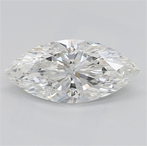 Picture of Natural Diamond 2.02 Carats, Marquise with  Cut, H Color, SI2 Clarity and Certified by GIA