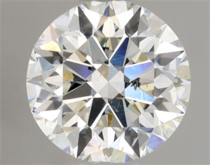 Picture of Natural Diamond 0.81 Carats, Round with Excellent Cut, I Color, SI2 Clarity and Certified by GIA
