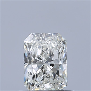 Picture of Natural Diamond 0.41 Carats, Radiant with  Cut, F Color, VVS1 Clarity and Certified by IGI