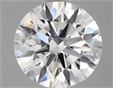 Del inventario de diamantes de laboratorio, 1.01 quilates, Redondo , Color E, claridad VVS2 y certificado IGI