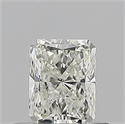 Natural Diamond 0.50 Carats, Radiant with  Cut, I Color, VS2 Clarity and Certified by GIA