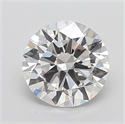 Lab Grown Diamond 4.03 Carats, Round with Excellent Cut, F Color, VVS1 Clarity and Certified by IGI
