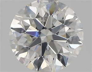 Picture of Natural Diamond 0.91 Carats, Round with Excellent Cut, H Color, SI1 Clarity and Certified by GIA