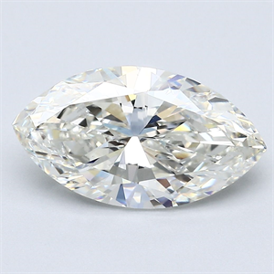 Picture of Natural Diamond 3.01 Carats, Marquise with  Cut, J Color, SI1 Clarity and Certified by GIA
