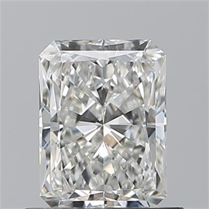 Picture of Natural Diamond 0.78 Carats, Radiant with  Cut, H Color, VVS1 Clarity and Certified by GIA